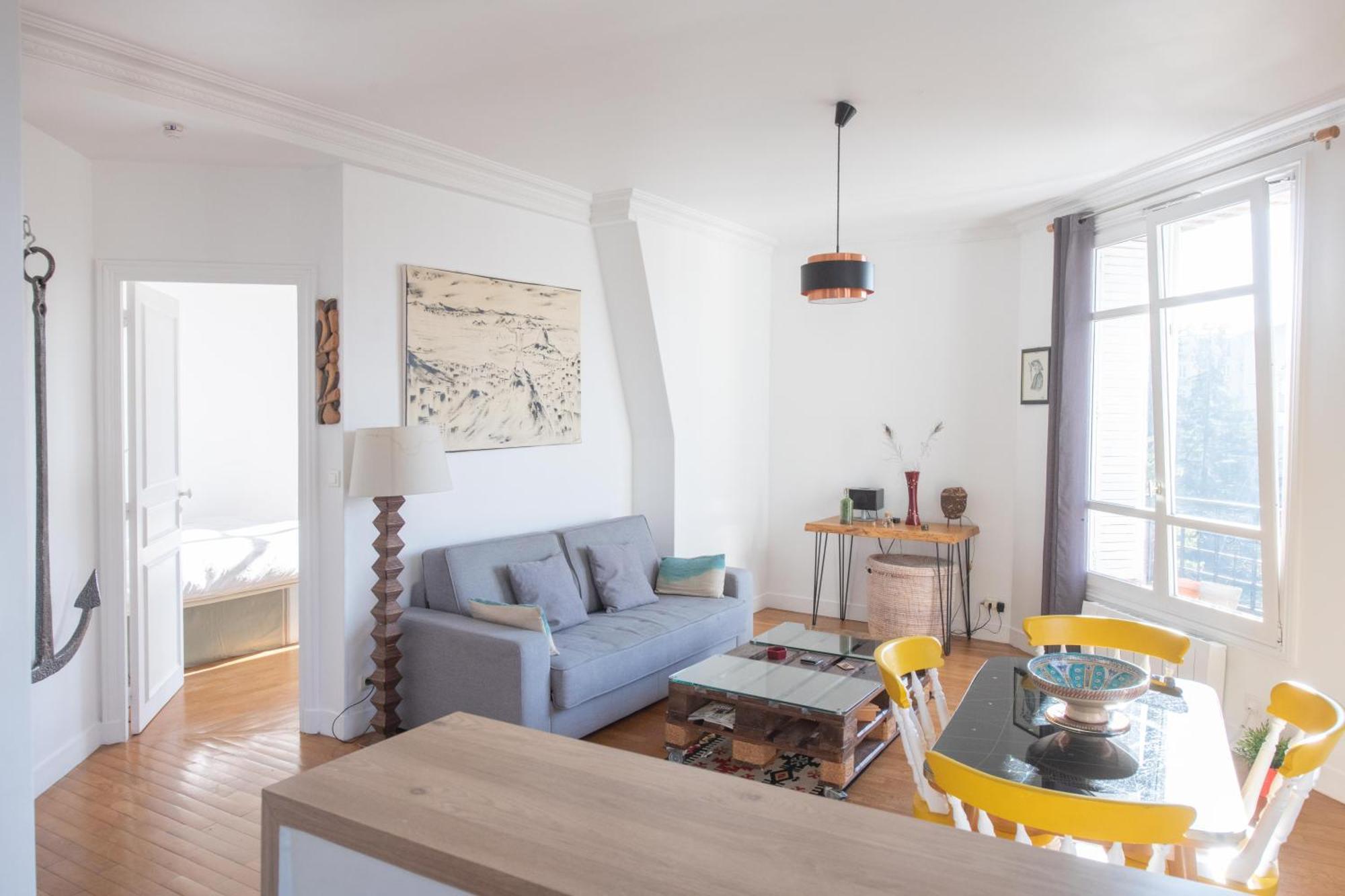 Cosy And Very Flat With Open View On A Parc * Parigi